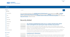 Desktop Screenshot of hzi.openrepository.com