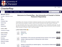 Tablet Screenshot of chesterrep.openrepository.com